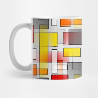 Abstract Layers Mug